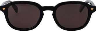 Bottega Veneta Round Sunglasses Bv1364 S 001