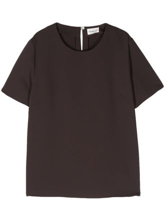 P.A.R.O.S.H. Blusa girocollo - Marrone