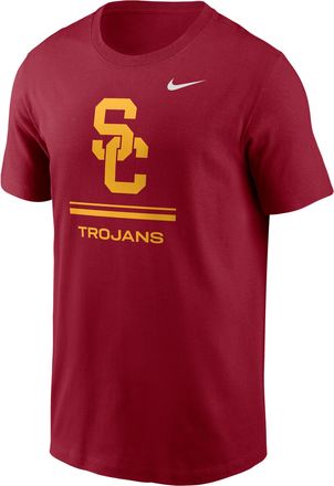 Nike USC Sideline Nike Mens Dri-FIT College T-Shirt in Red | 02ET69WSCJ-ZK0