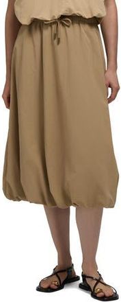 Hunter Bubble Hem Midi Skirt in Clay at Nordstrom Rack, Size X-Large