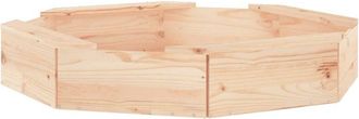 vidaXL Vidaxl - Arenero Con Asientos Oct&oacute;gono Madera Maciza De Pino
