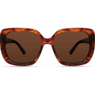 Derek Lam River Sunglasses in Tiger Stripe at Nordstrom