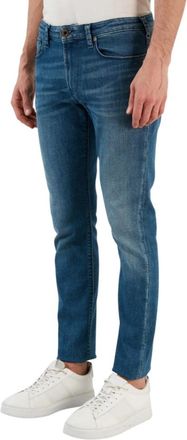 Emporio Armani Slim Fit Jeans - Heren - Slim Fit Jeans - Blauw - W38 - Denim - Jeans