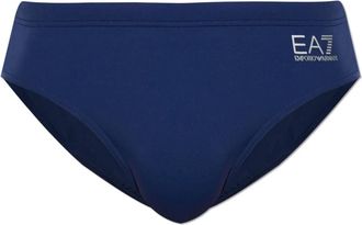 Emporio Armani Emporio Armani Ea7, Uomo, Costumi da bagno, Blu, XL, new