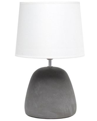 Lalia Home Round Concrete Table Lamp