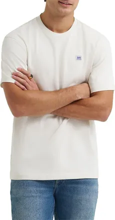 Lee Logo Patch T-Shirt in Ecru at Nordstrom, Size Xx-Large