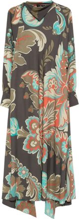 Etro Abito a fiori - Marrone