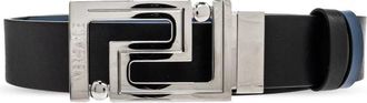 Versace Reversible Riem - Heren - Riemen - Zwart - 90 CM - Leer - Accessoires