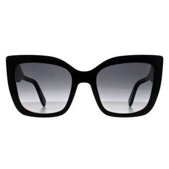 Marc Jacobs Square Womens Black Grey Gradient 811/S - One Size