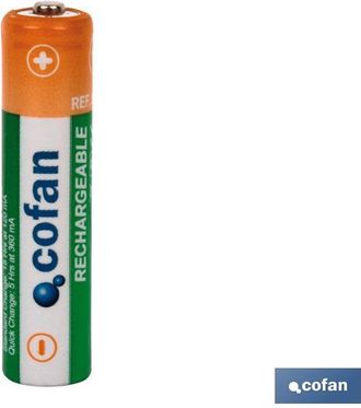 cofan Pila Recargable R3 Aaa 900 Mah (4 U. - Cofan
