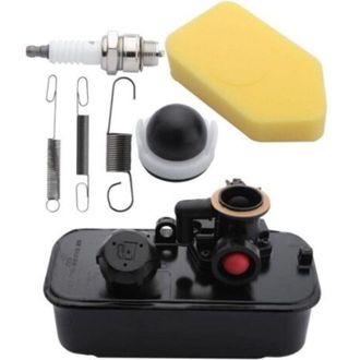 OEM Carburador Y Dep&oacute;sito De Combustible Para Briggs And Stratton Con Buj&iacute;as, Muelles, Filtro De Aire, Bombilla De Cebado 795469 794147 498809 795477 4944