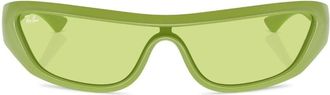 Ray-Ban Xan Bio-Based goggle-frame sunglasses - unisex - Plastic - One Size - Green