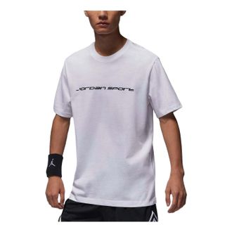 Air Jordan Sport Dri-FIT Graphic T-Shirt Asia Sizing White FZ1932-100