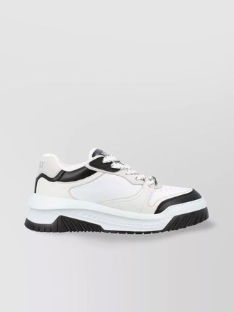 Versace leather low-top sneakers