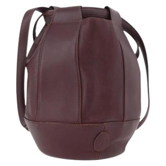 Cartier Pre-owned Bucket Bags, female, Red, Size: ONE SIZE Pre-owned Vintage Shoulder Bag