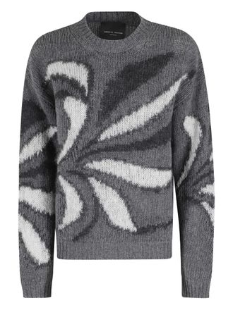 Roberto Collina crew-neck sweater - Grijs