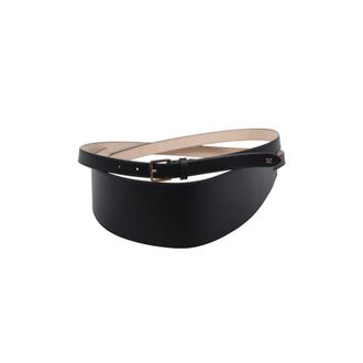Max Mara Mulino Riem - Dames - Riemen - Zwart - M - Accessoires