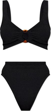 Hunza G Nadine Bikini - Dames - Bikinis - Zwart - ONE Size - Badmode