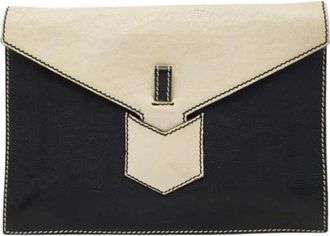 Saint Laurent Pre-owned Vintage Clutch - Dames - Vintage Clutch - Veelkleurig - ONE Size - Leer - Vintage