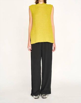 Mirth Baden Silk Pants In Black