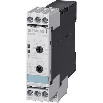 SIEMENS Rel&eacute; De Vigilancia Anal&oacute;gico, Fallo De Fase Y Secuencia Asimetr&iacute;a 20% Fija, 3ug45131br20