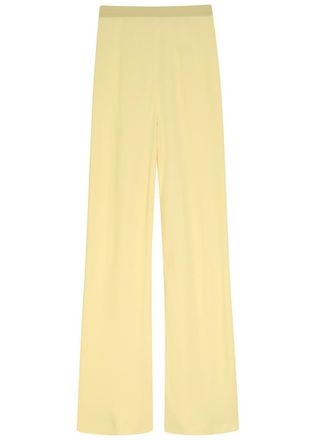 Wardrobe.NYC Straight-leg Crepe Trousers - Yellow - S (UK8-10 / S)