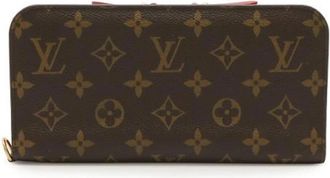 Louis Vuitton Pre-owned Monogram Canvas Long Wallet - Dames - Vintage Accessoires - Bruin - ONE Size - Vintage