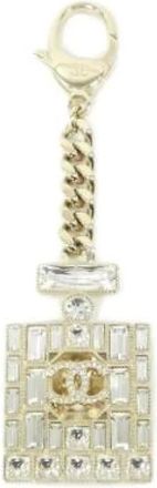 Chanel Pre-owned Accessories, female, Yellow, Size: ONE SIZE Pre-owned Keyring