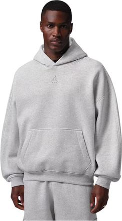 Nike Jordan Brooklyn Oversized Fleece Pullover Hoodie - Heren - Sport - Grijs - Maat: 2XL Fleece