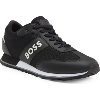 BOSS Parkour Runner Sneaker in Black at Nordstrom Rack, Size 11Us / 10Uk