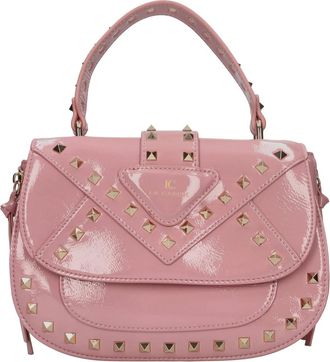 La Carrie Tassen, Dames, Roze, ONE Size, Leer, Patentleren Tas
