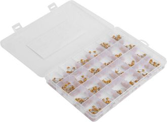OEM 480 Condensadores Cer&aacute;micos De 10pf A 10&micro;f, 24 Valores Estables, Resistentes A La Corrosi&oacute;n, Kit Para Bricolaje De 50v