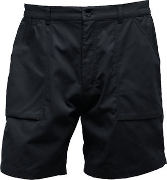 Regatta Professional Mens Multi Pocket Action Shorts, Water Repellent & Hardwearing - Perfect fro Outdoors, Walking, Hiking & Climbing Black