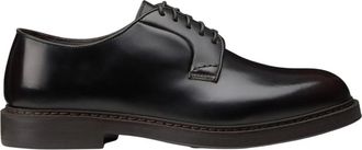 Doucal's Schoenen, Heren, Bruin, 42 1/2 EU, Leer, Leren Derby Veterschoen