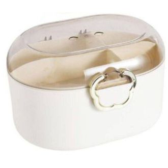 Trade Shop Trade Shop - Contenitore Organizzatore Per Cassetti Arredamento Colore Bianco Dim. 27x24x18cm