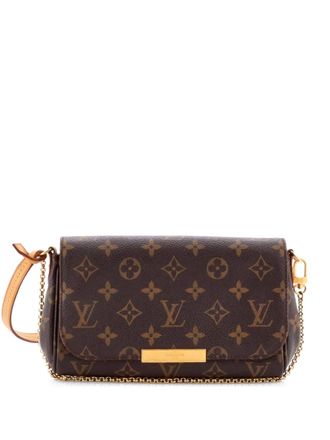 Louis Vuitton Favorite Handbag Monogram Canvas PM clutch bag - Marrone