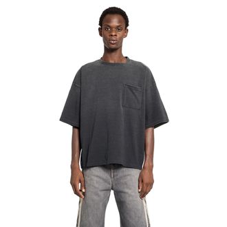 KAPITAL Jersey 2tones big Pocket (bone) t-shirt