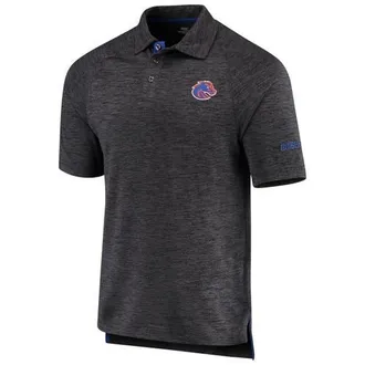 Colosseum Mens Colosseum Heathered Black Boise State Broncos Down Swing Polo in Heather Black at Nordstrom, Size Small