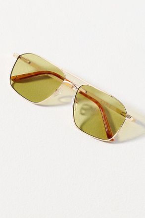 AIRE Equator Metal Aviator Sunglasses