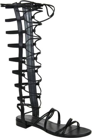 Stuart Weitzman Womens Sparta Leather Gladiator Boots