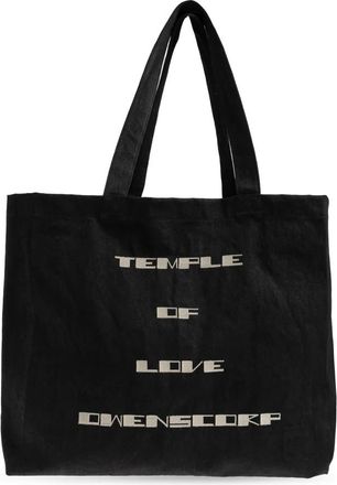 Rick Owens Shopper Bag - Heren - Shoppers - Zwart - ONE Size - Katoen - Tassen
