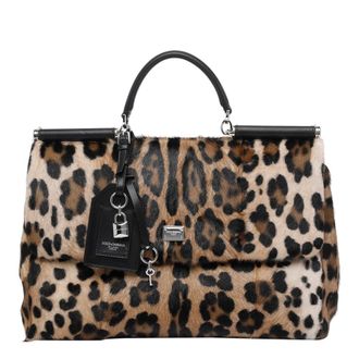 Dolce & Gabbana Dolce & Gabbana Leo Print My Sicily Handbag