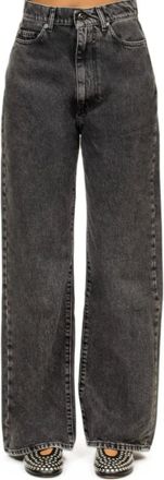 Semicouture Dames, Jeans, Grijs, Maat: W30 Denim