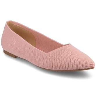 Journee Collection Women & apos;s Minnah Knit Dress Flats