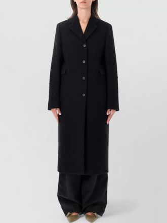 Prada wool single breasted coat