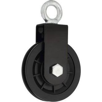 OEM Polea De Ejercicio Silenciosa De Nailon De 9 Cm Con Soporte Met&aacute;lico Para Equipos De Gimnasio - Polea De Levantamiento De Pesas - Rodamiento &Uacute;nico