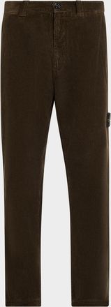 Stone Island Men & apos;s Corduroy Layered Pocket Straight-Fit Pants