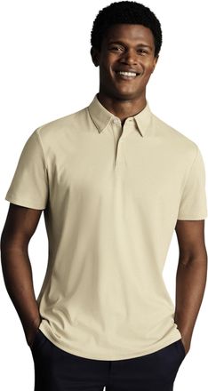CHARLES TYRWHITT Smart Jersey Polo