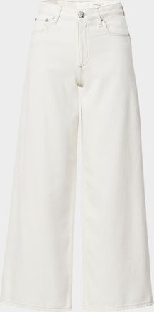 Rag & Bone Featherweight Sofie Wide-Leg Ankle Jeans