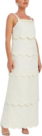 Mestiza New York Citrine Tiered Gown